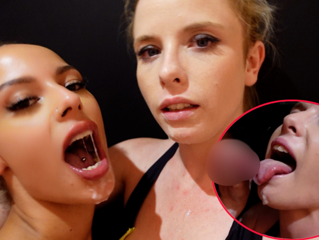 TEMPO DI BATTAGLIA! Rivincita GloryHole con Lia! Chi ha più crema questa volta?