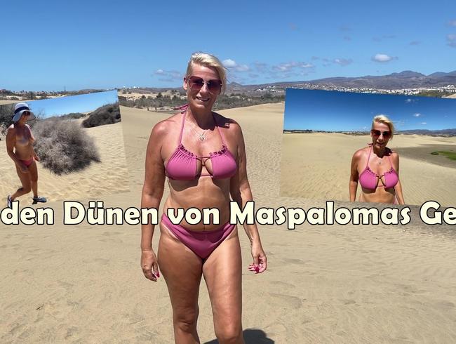 Pisciare tra le dune di Maspalomas