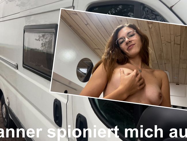 È stato davvero fregato da me? Peeping Tom mi spia nel camper!! Parte 1